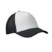 Czapka trucker z 5 panelami bialy/czarny